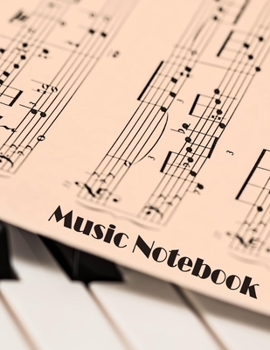 Paperback Music Notebook Book