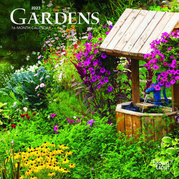 Calendar Gardens 2023 Mini 7x7 Book