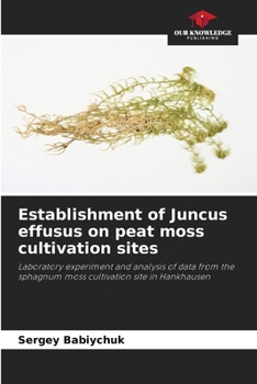 Paperback Establishment of Juncus effusus on peat moss cultivation sites Book