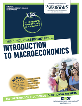 Paperback Introduction to Macroeconomics (Rce-73): Passbooks Study Guide Volume 73 Book