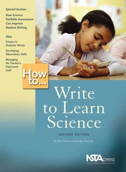 Hardcover How to Write to Learn Science Book