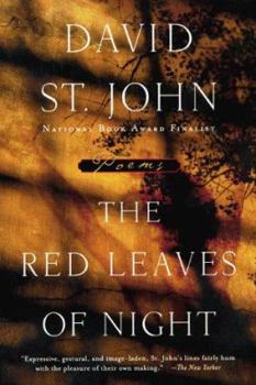 Paperback The Red Leaves of Night: Poems Book