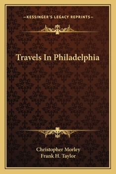 Paperback Travels In Philadelphia Book