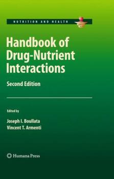 Hardcover Handbook of Drug-Nutrient Interactions Book