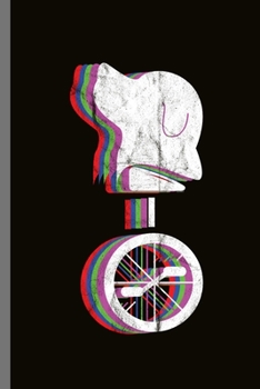 Dog Unicycle: For Dogs Puppy Animal Lovers  Cute Animal Composition Book Smiley Sayings Funny Vet Tech Veterinarian Animal Rescue Sarcastic  For Kids ... Gift (6"x9") Dot Grid Notebook to write in