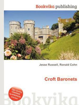 Paperback Croft Baronets Book