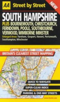 Paperback Aa Street by Street Hampshire, South Book