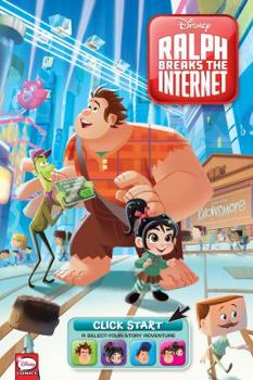 Paperback Disney Ralph Breaks the Internet: Click Start-- Select-Your-Story Adventure (Graphic Novel) Book