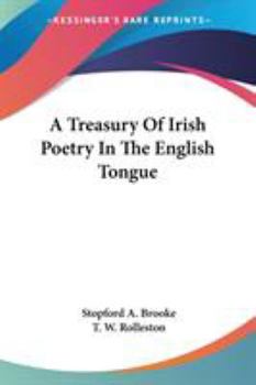 Paperback A Treasury Of Irish Poetry In The English Tongue Book