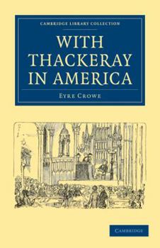 Paperback With Thackeray in America Book