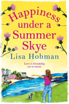 Paperback Happiness Under a Summer Skye [Large Print] Book