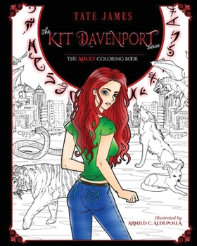 Kit Davenport: The Adult Coloring Book - Book  of the Kit Davenport