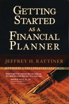 Paperback Getting Started as a Financial Planner Book