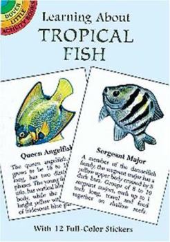 Paperback Learning About Tropical Fish (Dover Little Activity Books) Book
