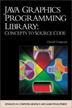 Hardcover Java Graphics Programming Library: Concepts to Source Code [With CDROM] Book