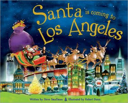 Hardcover Santa Is Coming to Los Angeles Book