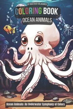 Paperback Ocean Animals: Coloring Book