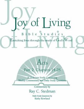 Spiral-bound Acts Part 2 (Joy of Living Bible Studies) Book