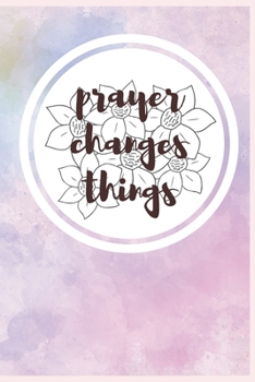 Paperback prayer changes things: Devotional Journal Notebook for Women Book