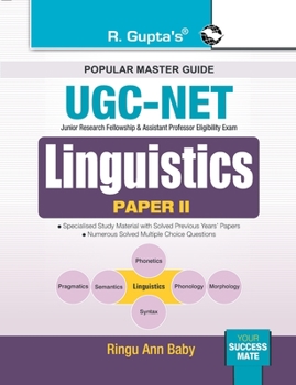 Paperback Ugcnet: Linguistics (Paper II) Exam Guide Book