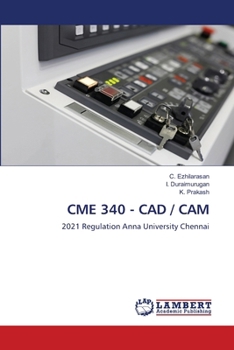 Paperback Cme 340 - CAD / CAM Book