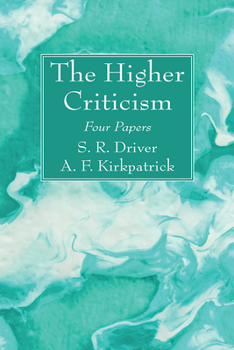 Hardcover The Higher Criticism Book
