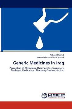 Paperback Generic Medicines in Iraq Book