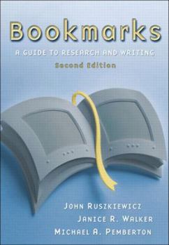 Paperback Bookmarks: A Guide to Research and Writing Book