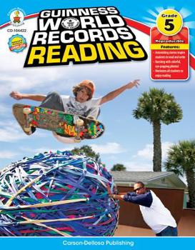 Paperback Guinness World Records(r) Reading, Grade 5 Book