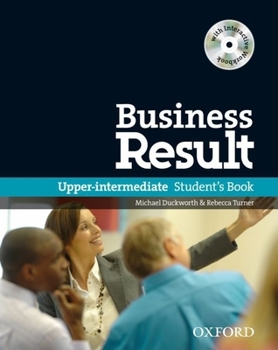 Paperback Business Result Upper-Intermediate: With Interactive Workbook on CD-ROM Student's Book Pack Book