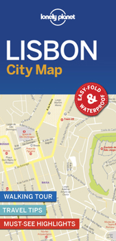 Map Lonely Planet Lisbon City Map Book