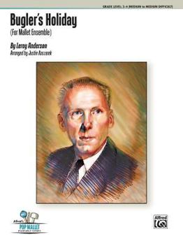 Paperback Bugler's Holiday: For Mallet Ensemble (for 5 Players), Conductor Score & Parts Book
