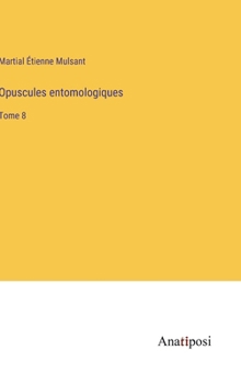 Hardcover Opuscules entomologiques: Tome 8 [French] Book