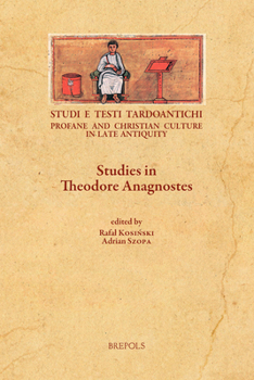 Paperback Studies in Theodore Anagnostes [French] Book
