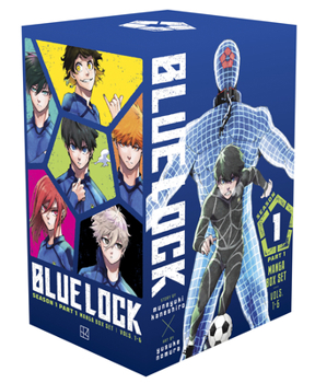 Paperback Blue Lock Season 1 Part 1 Manga Box Set Book