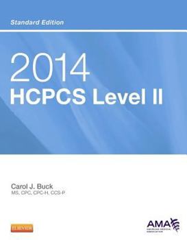 Paperback 2014 HCPCS Level II Standard Edition (HCPCS Level II (Saunders)) Book