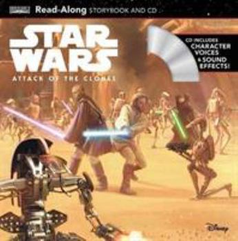 Paperback Star Wars Star Wars: Attack of the Clones Read-Along Storybook and CD Book