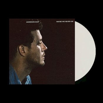 Vinyl Maybe We Never Die  Ie  White Opaque Vinyl Book