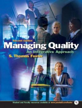 Hardcover Managing Quality: An Integrative Approach Book