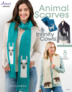 Paperback Animal Scarves & Infinity Cowls Book
