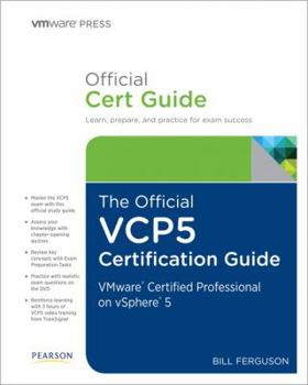 Hardcover The Official Vcp5 Certification Guide Book