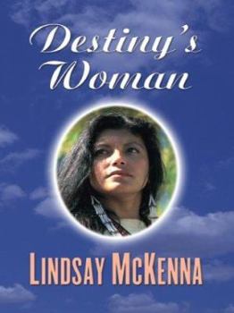 Hardcover Destiny's Woman [Large Print] Book