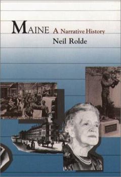 Paperback Maine: A Narrative History Book