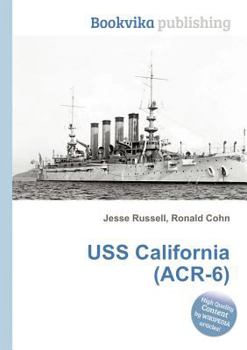 Paperback USS California (Acr-6) Book