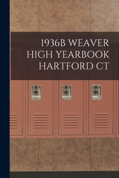 Paperback 1936b Weaver High Yearbook Hartford CT Book