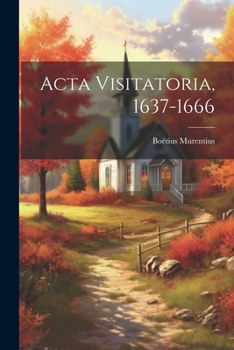 Paperback Acta Visitatoria, 1637-1666 [Swedish] Book