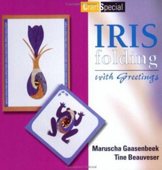 Paperback Iris Folding with Greetings [Dutch] Book