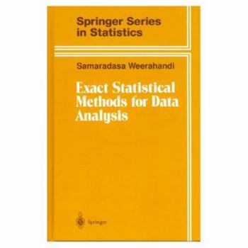 Hardcover Exact Statistical Methods for Data Analysis Book