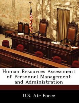 Paperback Human Resources Assessment of Personnel Management and Administration Book