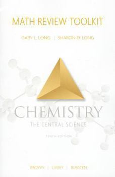Paperback Math Review Toolkit for Chemistry: The Central Science Book